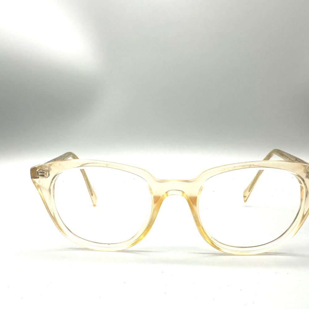 Warby Parker Eyeglasses Chelsea 665 Grapefruit Soda Square Frame 48[]19 145 - Picture 2 of 6